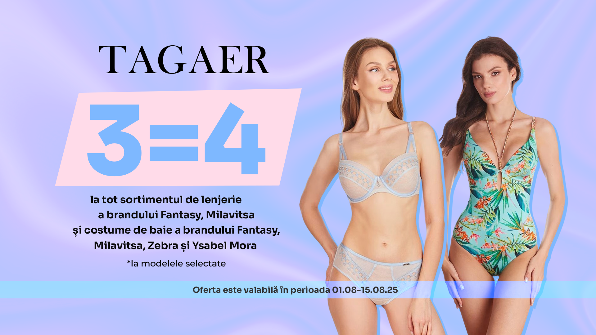 Promoția verii la Tagaer! 3 = 4!